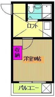 サンパレス行徳の間取り画像