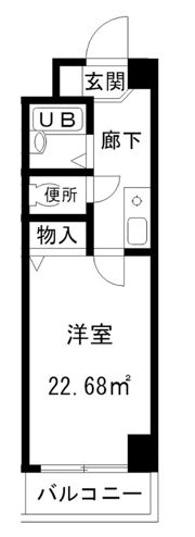∞中之島アンフィニの間取り画像
