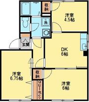 シェモア金沢文庫B棟の間取り画像