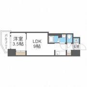 スワンズシティ谷町ブリエの間取り画像