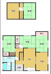 寺内1丁目戸建の間取り画像