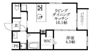 Credo in te土居田の間取り画像