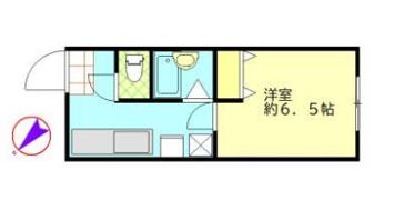 ローズフラット能見台の間取り画像