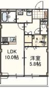 サン ホワイトパレスの間取り画像