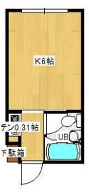 ダイヤコーポ桂川の間取り画像