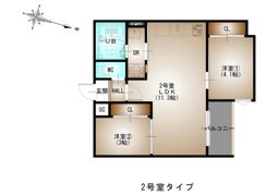 Regalest-F 矢野東Ⅰの間取り画像