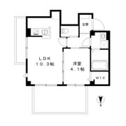 ガレ本八幡の間取り画像
