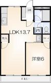 浜口コーポの間取り画像