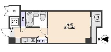 パレ・ドール伊勢佐木南の間取り画像