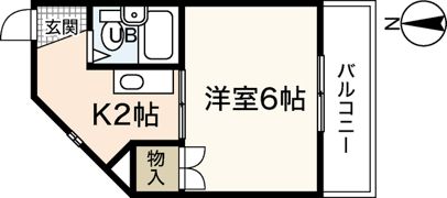 petit pas天満の間取り画像