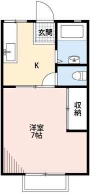 トーコーハイツの間取り画像