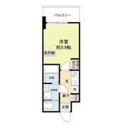 セレニテ難波ミラク参番館の間取り画像