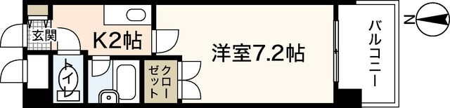 RESIDENCE岩本の間取り画像
