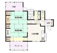 永原藤吉住宅の間取り画像