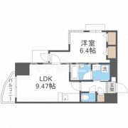 ビエラコート天神橋の間取り画像