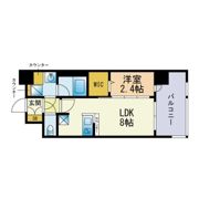 グランフォーレプライム県庁前の間取り画像