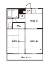 ピア永田の間取り画像