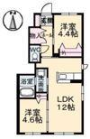 シャーメゾン上林 A棟の間取り画像