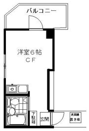 スカイビルの間取り画像