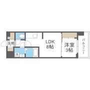 ArtizA瓦屋町Ⅰの間取り画像
