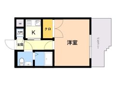エステートマンション赤坂けやき通りの間取り画像