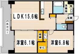プリーモ天神の間取り画像