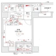 レアシス秋葉原の間取り画像