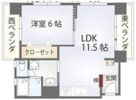 同心サワダハイツの間取り画像