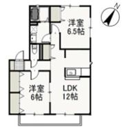 リジョイスタウンBの間取り画像