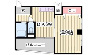 エスペランス・ドゥ・花隈の間取り画像