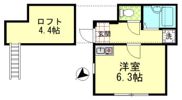 ドミール西が丘の間取り画像