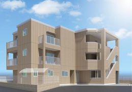 神戸市灘区水道筋 マンション新築工事の外観画像