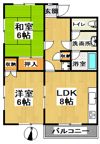 メゾン藤ヶ丘の間取り画像