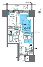ZOOM神田の間取り画像