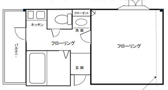 ルミナス浜芦屋の間取り画像