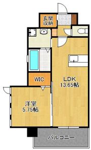 LEGEND111の間取り画像