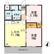 マリベール善通寺の間取り画像