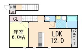 エクソニア住吉の間取り画像