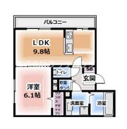 グランドソレイユの間取り画像