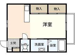 RIVERE吉島の間取り画像