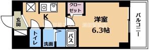 エスリードカレッジゲート南草津の間取り画像