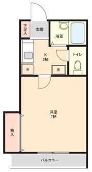 インペリアルアサマの間取り画像