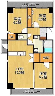 THE SQUARE・Grand Residenceの間取り画像