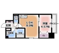 アーリーズ守口の間取り画像