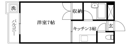 メゾンドール砥部の間取り画像