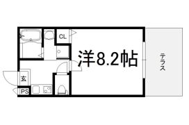 京乃双葉マンションの間取り画像