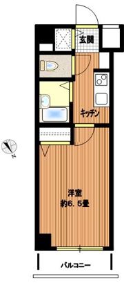 フェニックス日本橋兜町壱番館の間取り画像