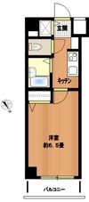 フェニックス日本橋兜町壱番館の間取り画像