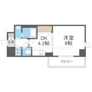 ソルレヴェンテ梅田の間取り画像