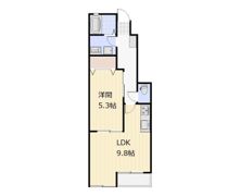 仮）日吉町新築アパートの間取り画像